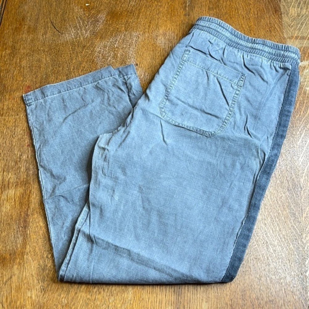 Anthropologie cloth & stone Drawstring Crop Pants size Large